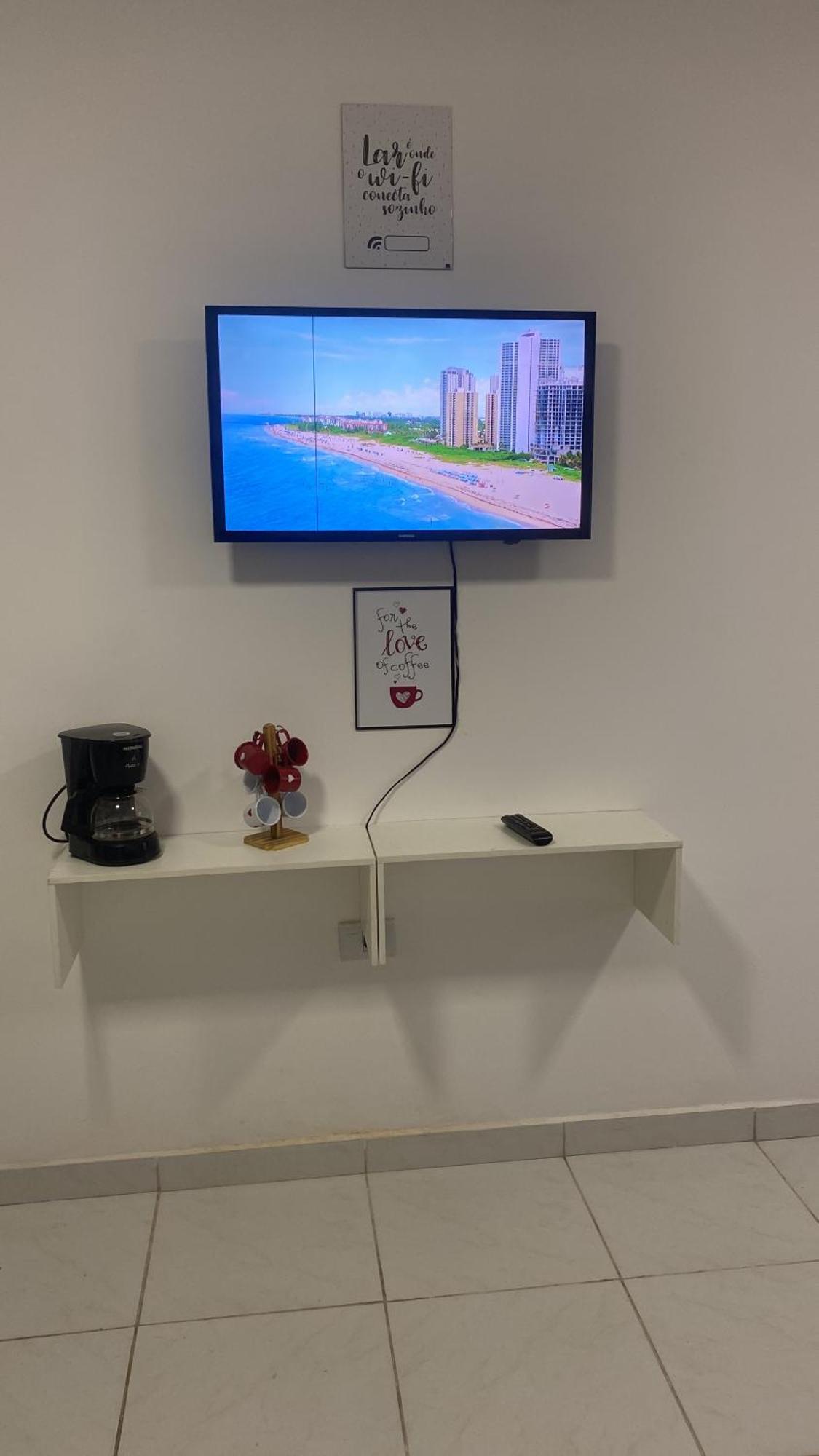 Apartamento Kit Net Pe Na Areia Praia Grande  Eksteriør billede